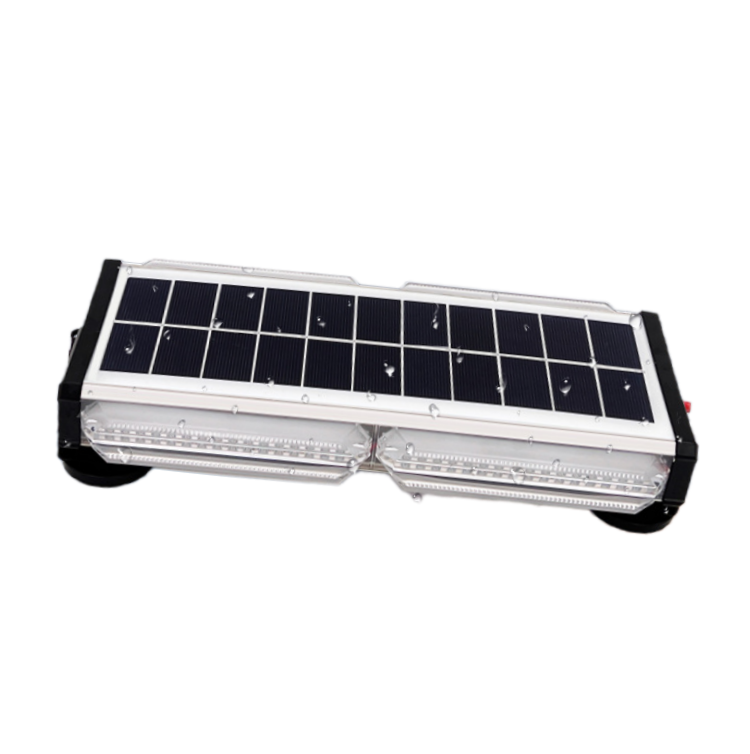Magnetic LED Solar Double Row Light