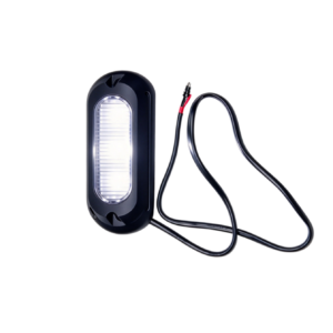 LED Flashing Warning Light, 12-24V Waterproof Strobe Light for Truck, Vehicle Emergency Beacon Lamp