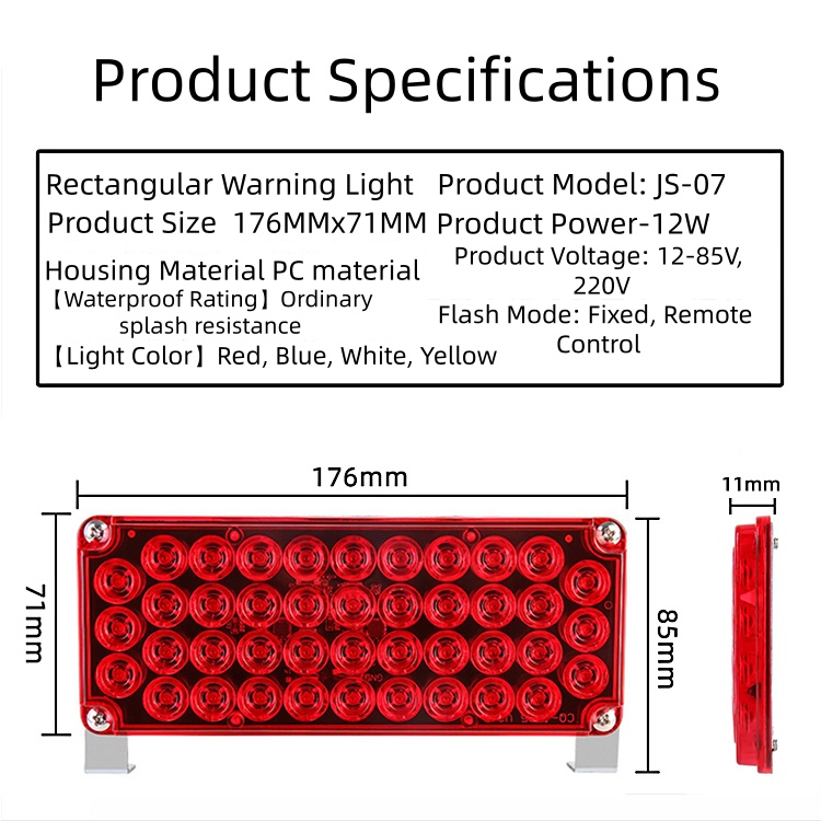 LED yellow warning light - Image 8